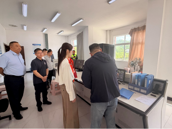 公司董事長林曉晴帶隊赴達宣快速通道運營項目開展安全生產帶班檢查